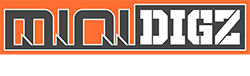 Mini Digz Digger Hire Logo